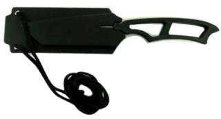 New 8 Tanto Blade Black Neck Pocket Sports Knife  