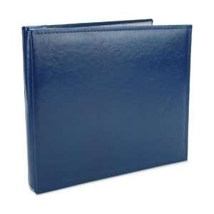  New   We R Classic Leather Postbound Album 12X12   Cobalt by We 