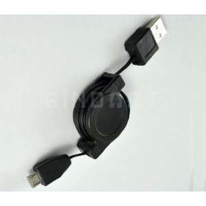  Retractable USB Charger Cable Adaptor for Motorola Droid 2 