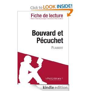 Bouvard et Pécuchet de Flaubert (Fiche de lecture) (French Edition 