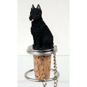  Bouvier des Flandres Cropped Wine Bottle Stopper DTB107 