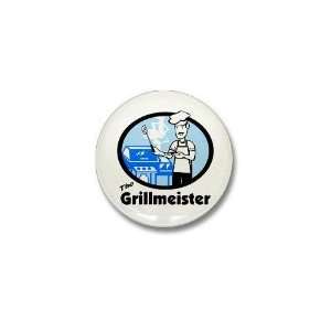  The Grillmeister Humor Mini Button by  Patio 