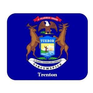  US State Flag   Trenton, Michigan (MI) Mouse Pad 