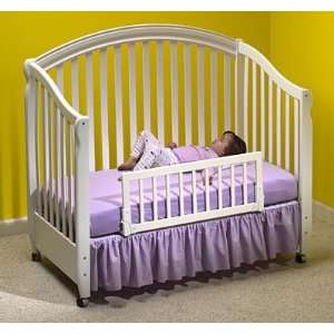  Kidco BR101 Convertible Wood Crib Rail White Baby