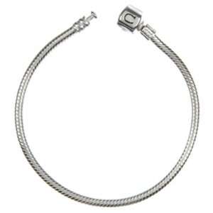    Authentic Chamilia Silver 8.3 Snap Clasp Bracelet: Jewelry