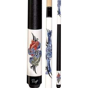  Koi Fish and Tribal Wave Cue (weight20oz) Sports 
