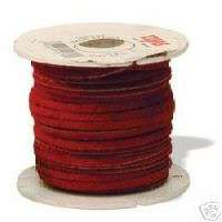 Tandy Suede Leather Lace 1/8 X 25 Yd Spool Red 5014 07 098834118404 