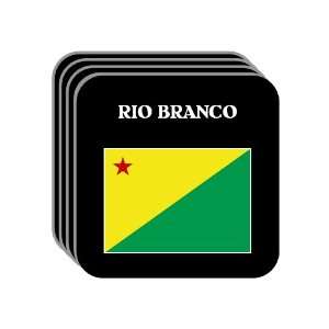  Acre   RIO BRANCO Set of 4 Mini Mousepad Coasters 
