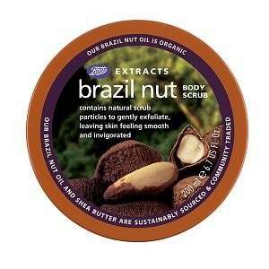  Boots Extracts Body Scrub, Brazil Nut, 6.7 fl oz: Health 