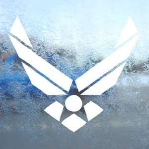  USAF Air Force Emblem Logo White Decal Window White Sticker 