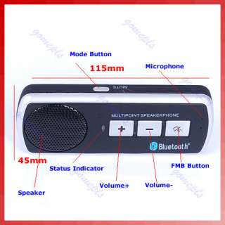 Handsfree Bluetooth Speakerphone Car Kit Speaker Phone  