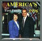 Bob Dole 1996 Presidential Campaign Pin Americas Next First Family 