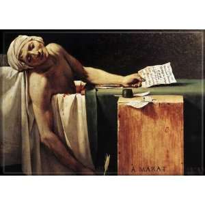    Louis David The Death of Marat Art Magnet 29704W