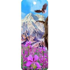  Mountain Range, 3 D Bookmark with Tassel: Office Products