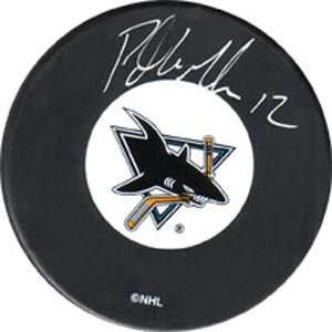  Patrick Marleau Signed Puck