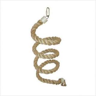 Cage Co. Large Sisal Rope Boing Bird Toy with Bell HB562 