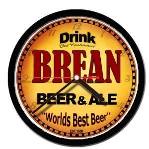  BREAN beer and ale cerveza wall clock: Everything Else