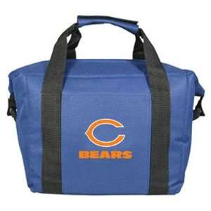  Chicago Bears NFL 12 Pack Kolder Kooler Bag: Sports 