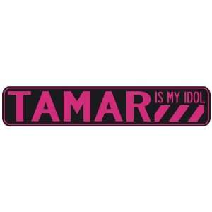   TAMAR IS MY IDOL  STREET SIGN