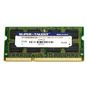  Super Talent Ddr3 Sodimm 4gb Mac Memory Pc8500 1066mhz 