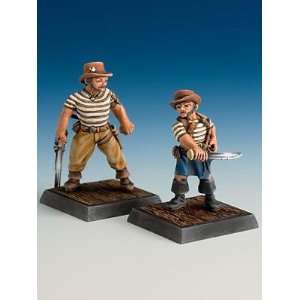  Freebooter Miniatures: Pirate Crew: Toys & Games