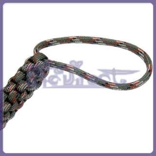 Paracord Square Weave Knife gear Lanyard ROPE Tactical  