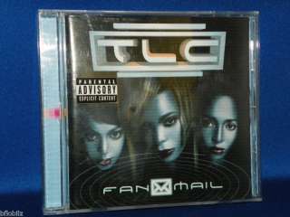 FanMail by TLC CD 1999 17 Tracks T Boz Chilli Left Eye 730082605526 