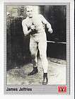 JAMES JEFFRIES Boxing Boxer 1991 AW SPORTS INC. CARD #91