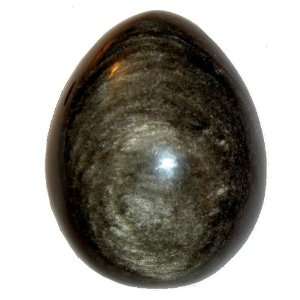  MiracleCrystals: 3 Silver Sheen Obsidian Egg 02   Absorb 