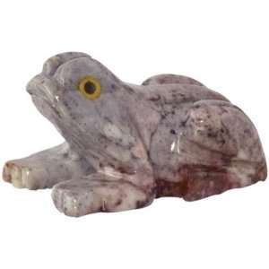  Spirit Animal Carving 1¼ inch Frog Dolomite (pack of 5 