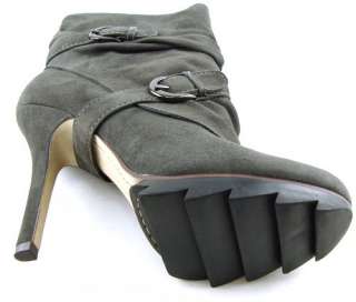 BOUTIQUE 9 OLITA Dark Grey Suede Womens Ankle Boots 7  