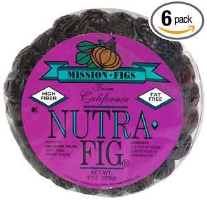 Melissas Nutra Dried Figs, Black Mission, 9 Ounce Units (Pack of 6 