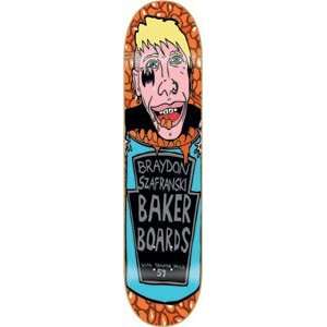  Baker Szafranski Beans Skateboard Deck   8.25 Sports 