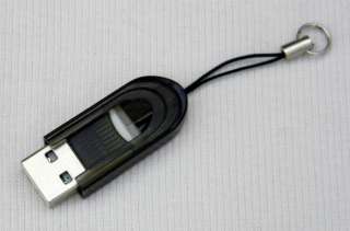 4X USB 2.0 MicroSD Card reader TF card Adapter  