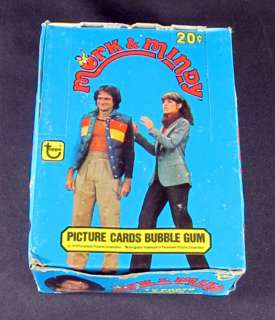 1979 Topps Mork & Mindy Trading Card Box 36 Packs  