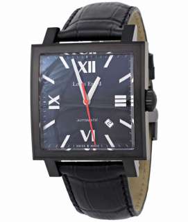 Louis Erard La Carree Black PVD Stainless Steel Automatic Watch 