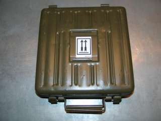 Metal Box Container Case Swiss Army Military Unimog Pinzgauer Jeep 