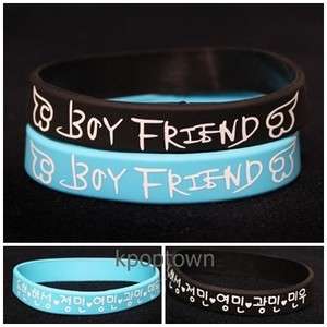 BF01] BOY FRIEND Jelly Band Bracelet  