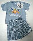 NWT Flap Happy Boys Shorts/Top Set~Size 12 months~Buggy~New