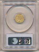 1854 T2 GOLD LIBERTY DOLLAR XF45 PCGS. Nicely Struck Original Example 