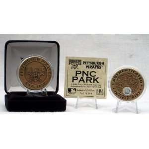   PNCDIRTBMK PITTSBURGH PIRATES PNC PARK AUTHENTICATED INFIELD DIRT COIN