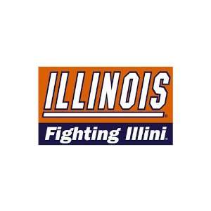   of Illinois NCAA Car Flag by BSI Products
