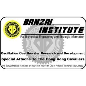 Buckaroo Banzai ID Card