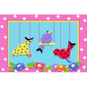  L A Rugs Swingin Chicks JR TSC 200 39 x 58 Home 