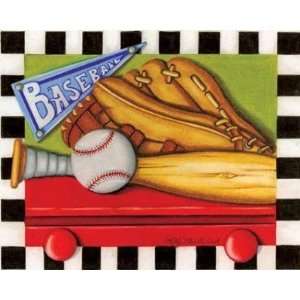  Kathy Middlebrook   Baseball Canvas: Home & Kitchen