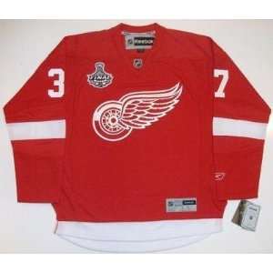  Mikael Samuelsson Detroit Red Wings 09 Cup Jersey Rbk 
