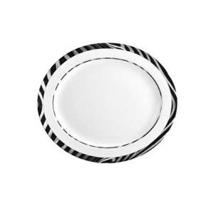  Mikasa Wild Zebra Oval Platter: Home & Kitchen