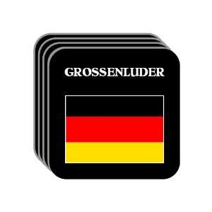  Germany   GROSSENLUDER Set of 4 Mini Mousepad Coasters 