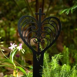  Heart Garden Stake   Philip Simmons Collection