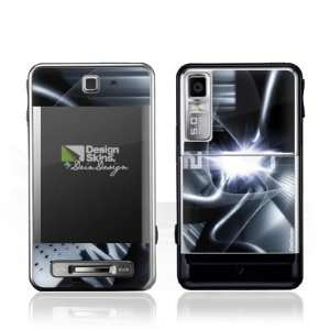  Design Skins for Samsung F480   Chrome Tunnel Design Folie 